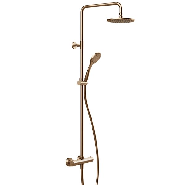 PREMIUM - TERMOSTAADIGA DUŠIKOMPLEKT - WARM BROZE PVD, GESSI